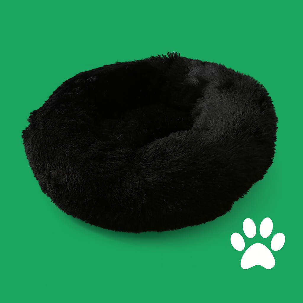 RoundBed™ – Panier apaisant ultra-doux pour chien & chat