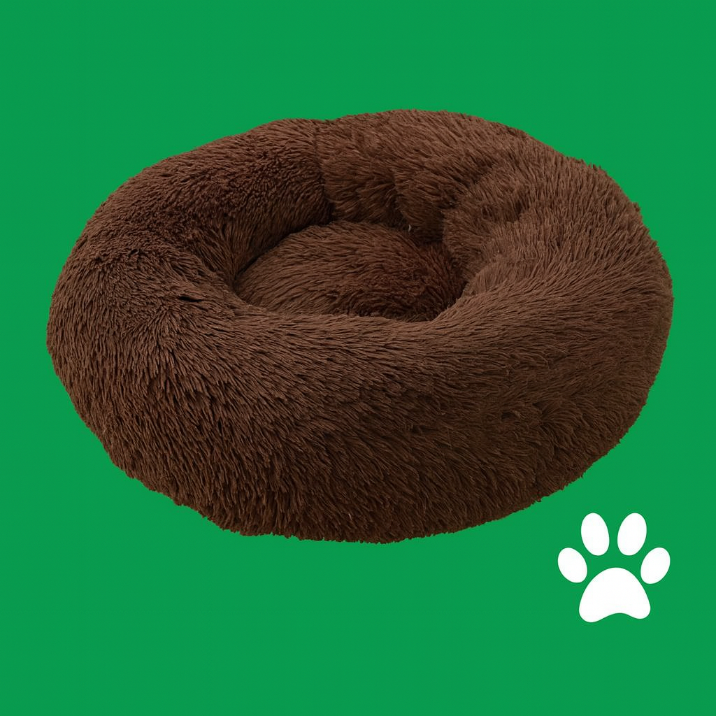 RoundBed™ – Panier apaisant ultra-doux pour chien & chat