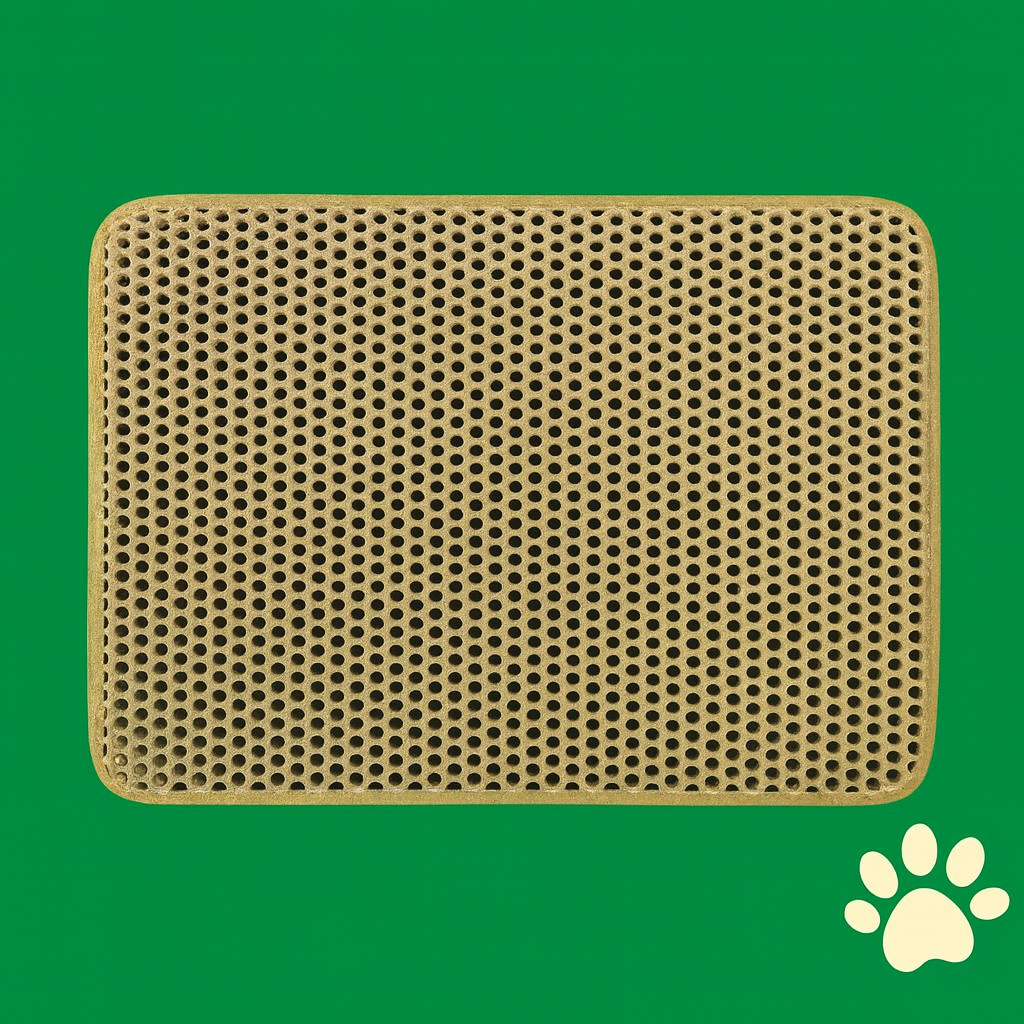 ★ ™ – Tapis de litière imperméable, fini les grains partout