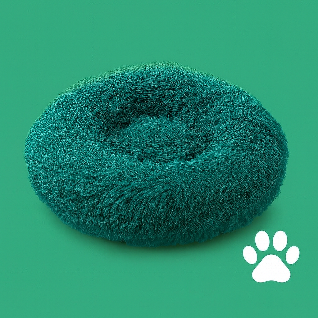 RoundBed™ – Panier apaisant ultra-doux pour chien & chat