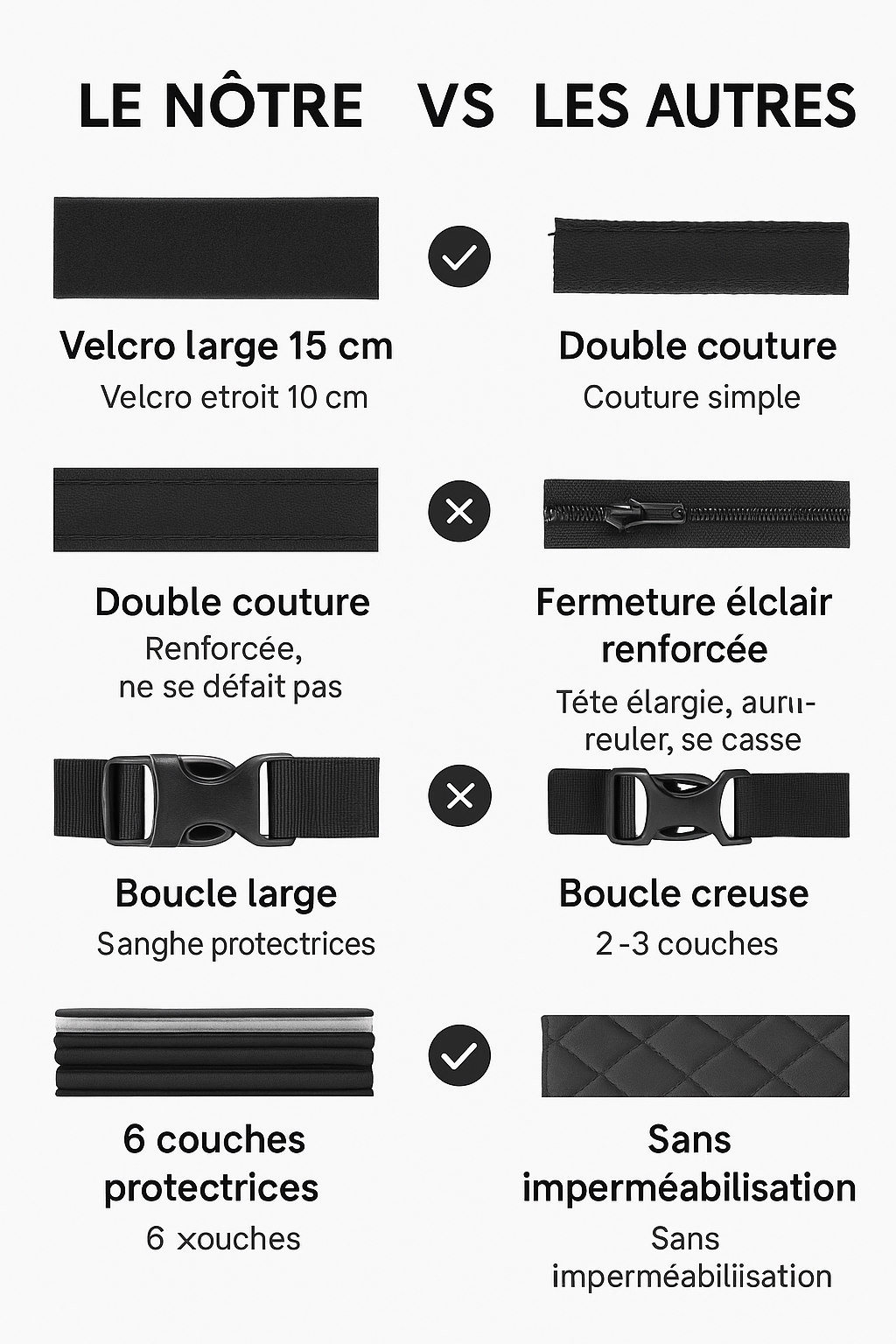 Tapis de Coffre Imperméable & Confort Luxe