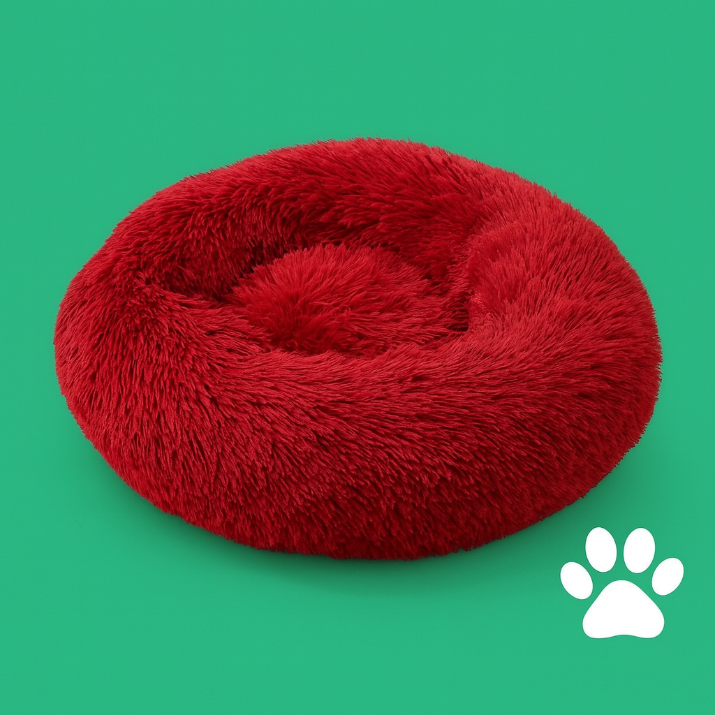 RoundBed™ – Panier apaisant ultra-doux pour chien & chat