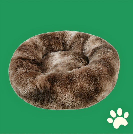 RoundBed™ – Panier apaisant ultra-doux pour chien & chat