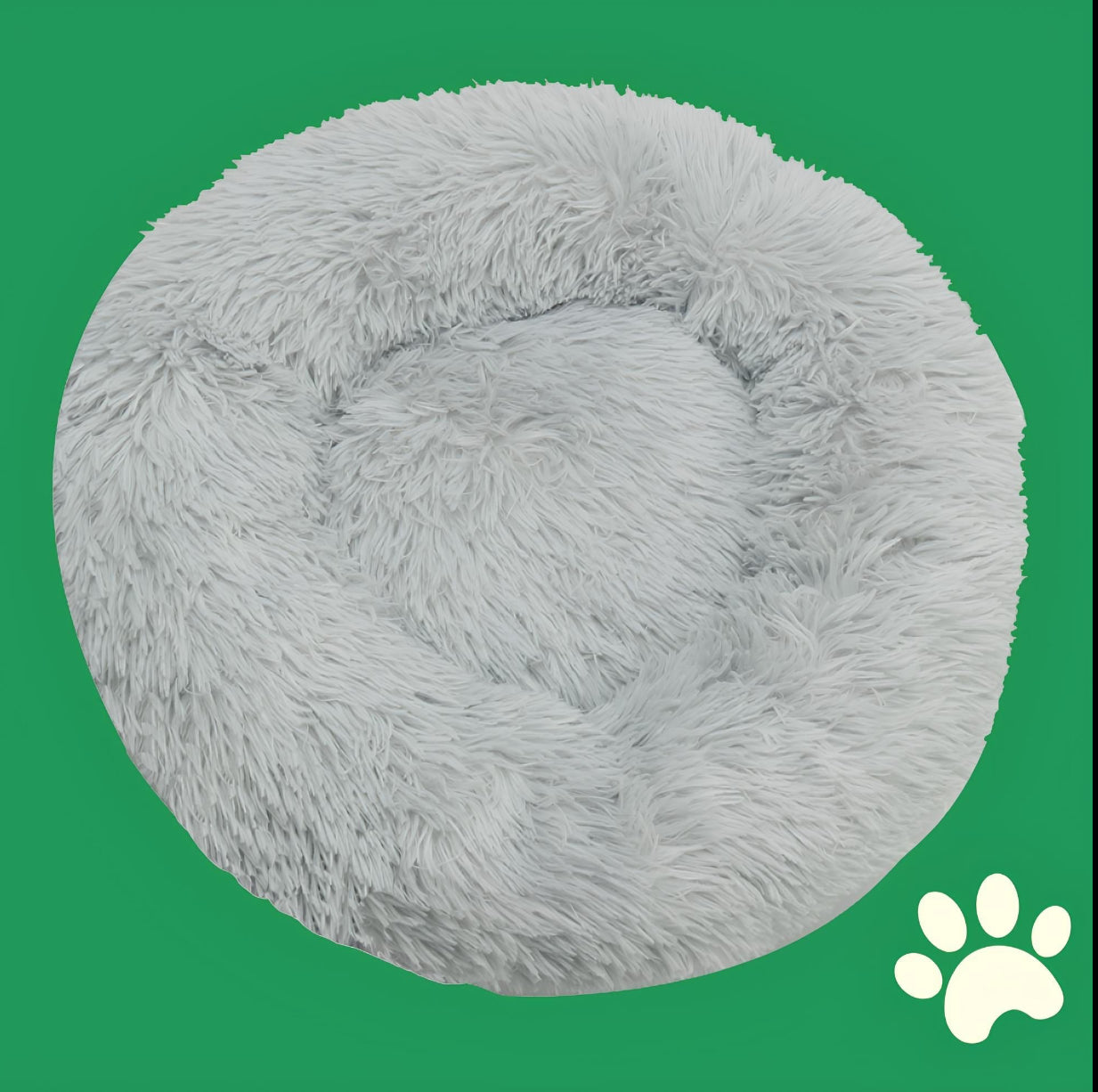 RoundBed™ – Panier apaisant ultra-doux pour chien & chat