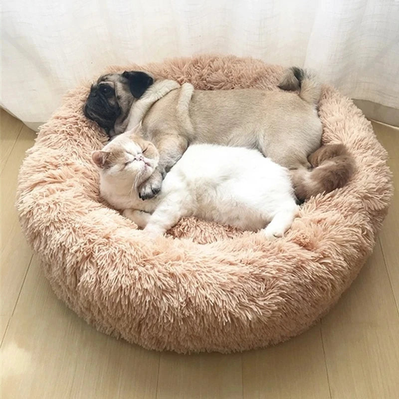 RoundBed™ – Panier apaisant ultra-doux pour chien & chat